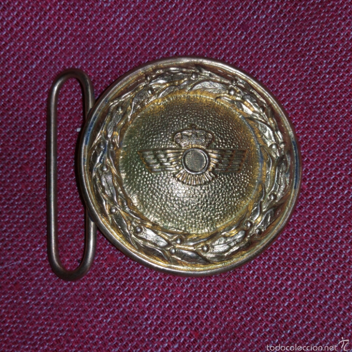 Militaria: Hebilla del Ej&eacute;rcito del Aire marca Cerceda - Foto 1