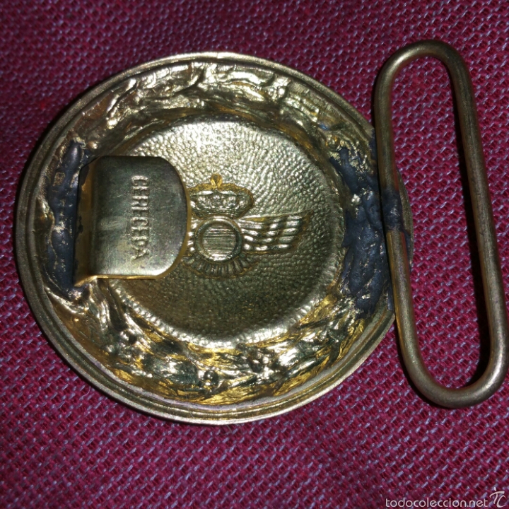 Militaria: Hebilla del Ej&eacute;rcito del Aire marca Cerceda - Foto 2