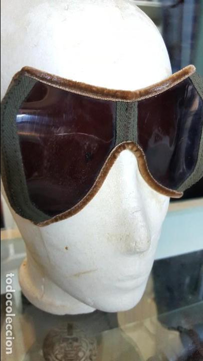 Militaria: Gafas de tormenta vintage
