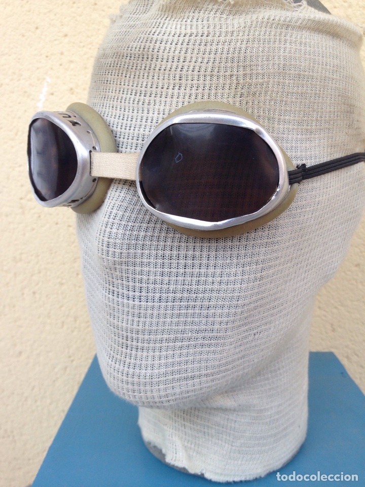 Militaria: GAFAS DE MOTORISTA. - Foto 1