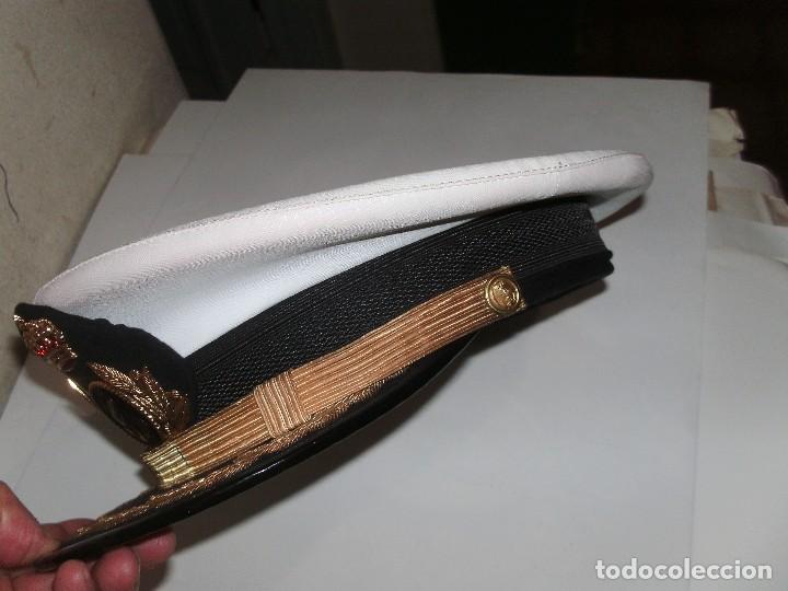 Militaria: GORRA DE PLATO DE CAPITAN DE FRAGATA - Foto 4