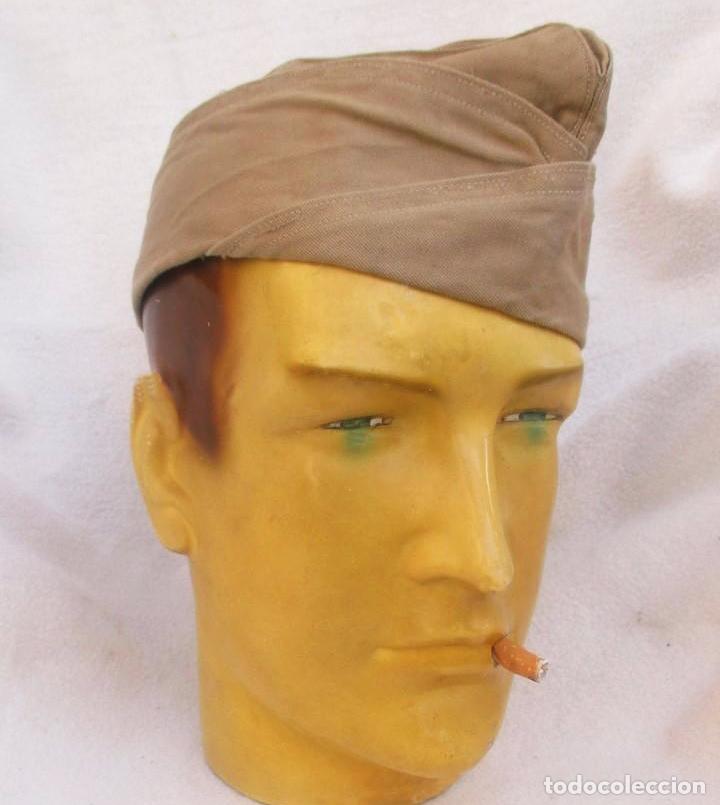 Militaria: GARRISON CAP US ARMY, original IIGM - Foto 1