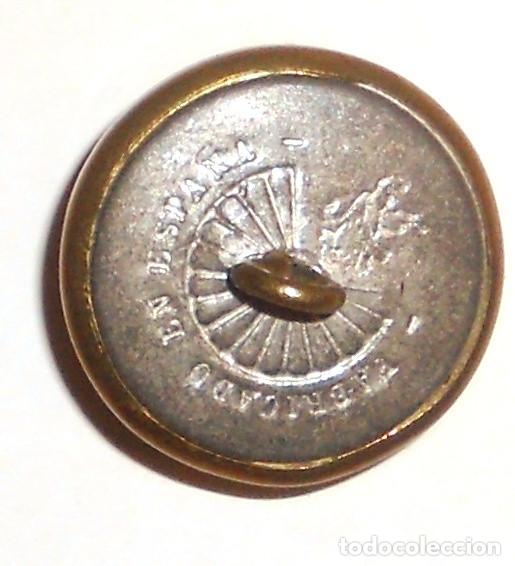 Militaria: BOT&Oacute;N ET MODELO 1943 25 MM - Foto 2