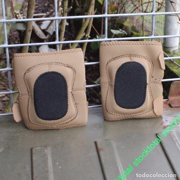 Militaria: CODERAS TACTICAS NEOPRENO PROTECION EXTRA COYOTE AJUSTABLES 27685R - Foto 1