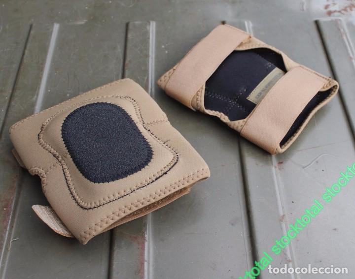 Militaria: CODERAS TACTICAS NEOPRENO PROTECION EXTRA COYOTE AJUSTABLES 27685R - Foto 2