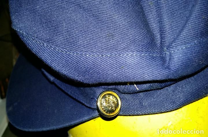 Militaria: Gorra de Bomberos de Barcelona - Foto 2