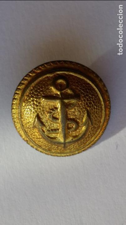Militaria: Boton militar de la marina de 1,9 cms - Foto 1