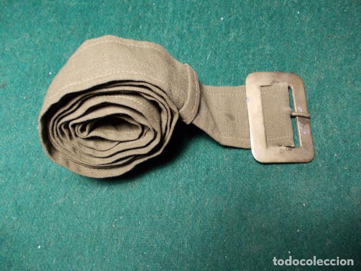 Militaria: Cintur&oacute;n militar de uniforme - Foto 1