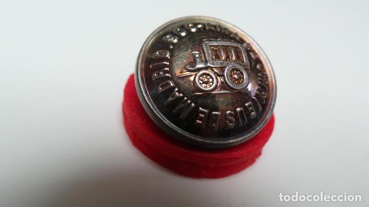 Militaria: Bot&oacute;n de la compa&ntilde;&iacute;a de Omnibus de Madrid - Foto 3