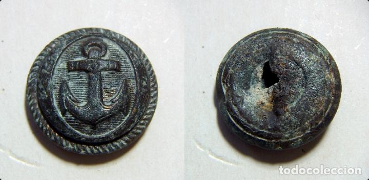Militaria: ANTIGUO BOTON DE LA MARINA - Foto 1