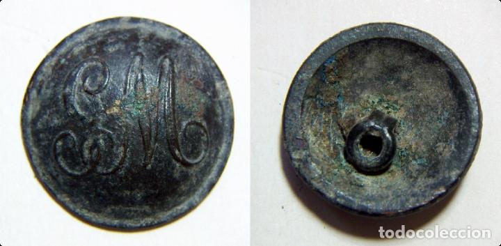 Militaria: ANTIGUO BOT&Oacute;N A IDENTIFICAR - Foto 1