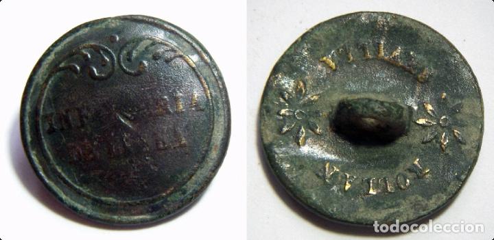 Militaria: BOTON INFANTERIA DE LINEA - Foto 1