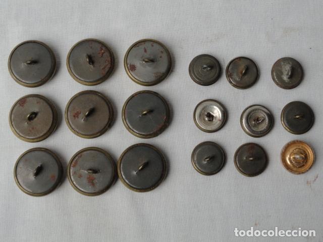 Militaria: 18 BOTONES MILITARES. - Foto 6