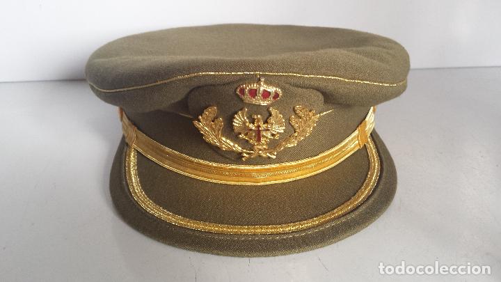 Militaria: GORRA DE PLATO DE JEFE EJ&Eacute;RCITO DE TIERRA - Foto 4