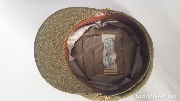 Militaria: GORRA DE PLATO DE JEFE EJ&Eacute;RCITO DE TIERRA - Foto 7