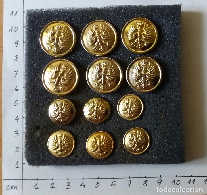 Militaria: Juego botones ET - Foto 1