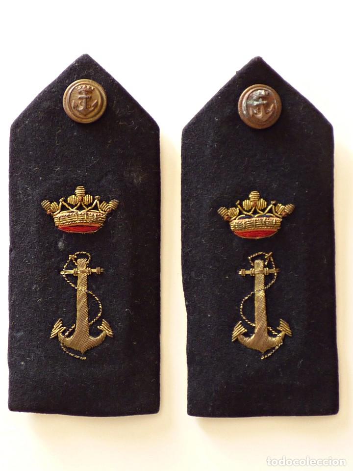 Militaria: PALAS DE ASPIRANTE A MARINERO DE LA ARMADA ESPA&Ntilde;OLA. &Eacute;POCA FRANCO