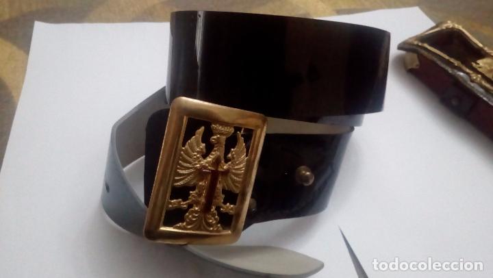 Militaria: cinturon de uniforme de gala - Foto 1