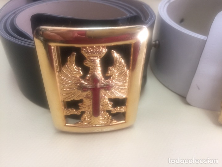 Militaria: 2 CINTURONES EJERCITO ESPA&Ntilde;OL. - Foto 3