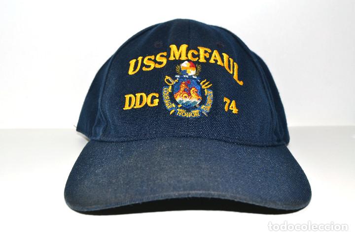 Militaria: GORRA BEISBOLERA USS MCFAUL - Foto 1