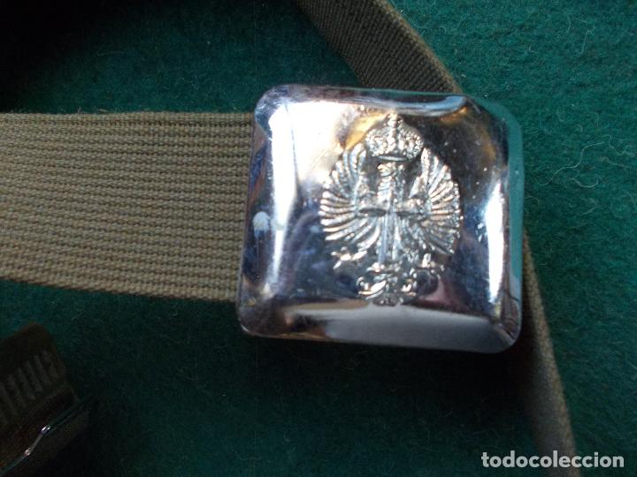 Militaria: Cintur&oacute;n antiguo militar - Foto 2