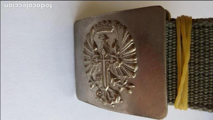 Militaria: Hebilla con cinturon completo de ejercito - Foto 3
