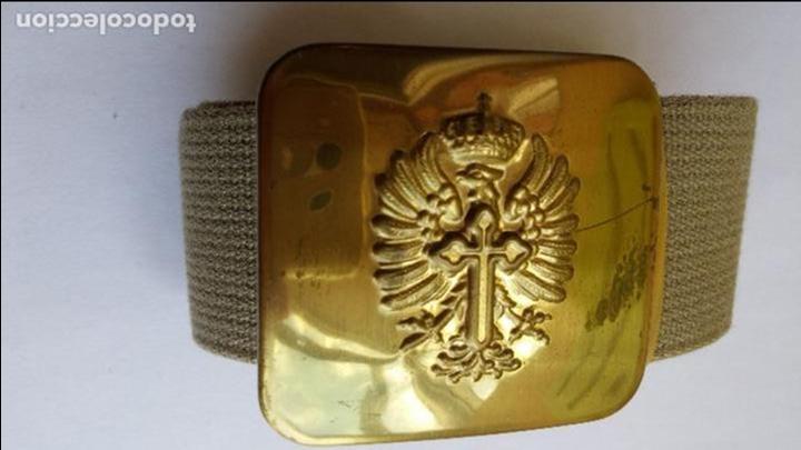 Militaria: Hebilla con cinturon completo de ejercito - Foto 1
