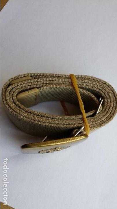 Militaria: Hebilla con cinturon completo de ejercito - Foto 2