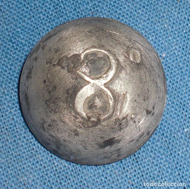 Militaria: Boton 8 caballeria 1822 - Foto 1