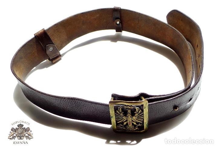 Militaria: CINTURON MILITAR &Eacute;POCA DE FRANCO - Foto 1