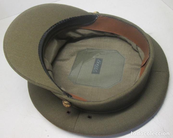 Militaria: Antigua gorra de plato Comandante, ejercito espa&ntilde;ol - Foto 7