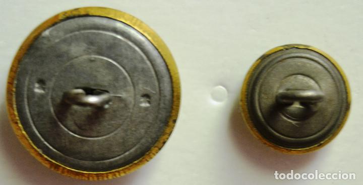 Militaria: BOT&Oacute;NES EA MOD.1939 24 Y 16 MM - Foto 2