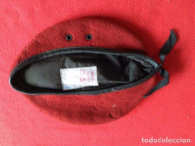 Militaria: ANTIGUA BOINA EJERCITO FRANCES - Foto 2