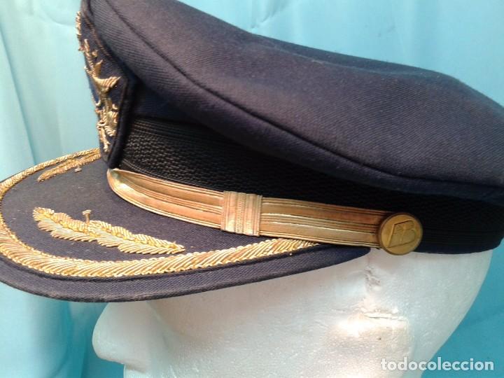 Militaria: GORRA COMANDANTE DE IBERIA   EPOCA TRANSICION - Foto 2