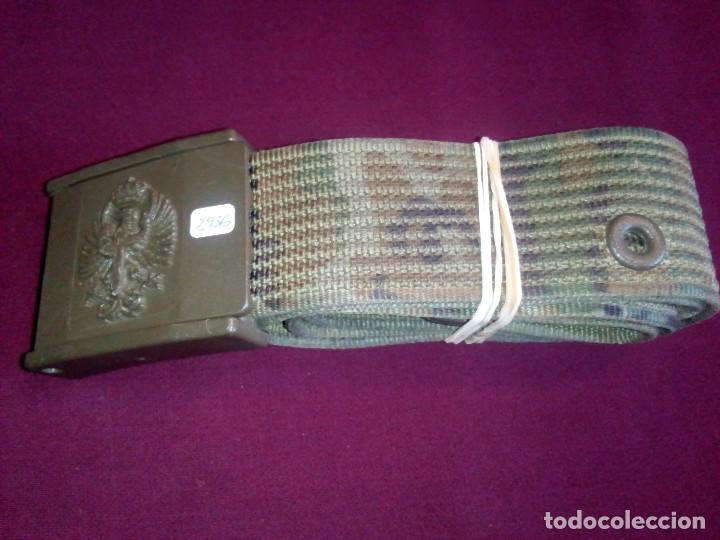 Militaria: CINTURON CE&Ntilde;IDOR EJERCITO ESPA&Ntilde;OL - Foto 1