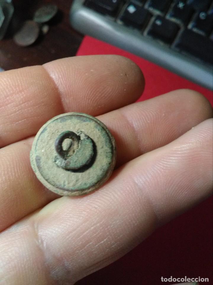 Militaria: ANTIGUO BOTON DE LA ARMADA ESPA&Ntilde;OLA. - Foto 2