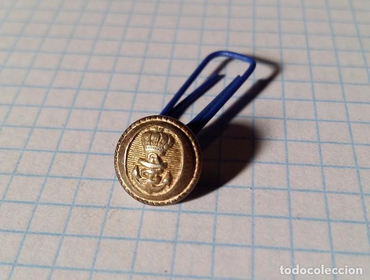 Militaria: Bot&oacute;n de la Marina, 10 mm - Foto 1