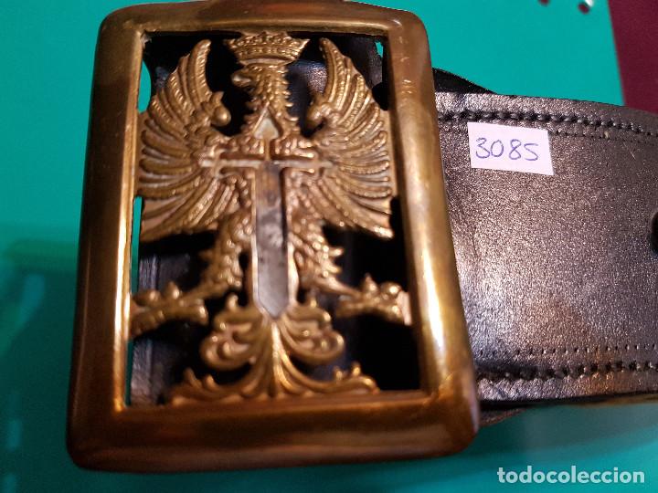 Militaria: ANTIGUO CINTURON DEL EJERCITO ESPA&Ntilde;OL - Foto 3