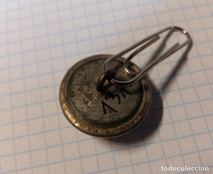 Militaria: Bot&oacute;n de Marina, plateado, 22 mm - Foto 2