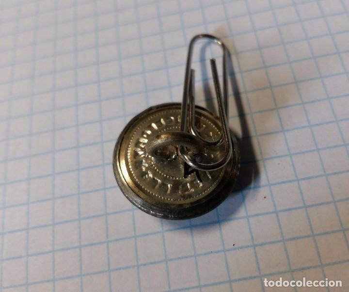 Militaria: Bot&oacute;n de Marina, plateado, 18 mm - Foto 2