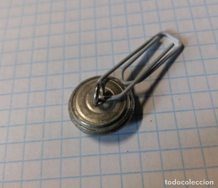 Militaria: Bot&oacute;n de Marina, plateado, 14 mm - Foto 2