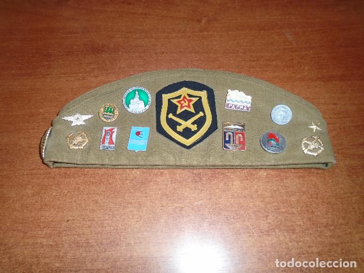 Militaria: GORRA RUSA CON INSIGNIAS - Foto 2
