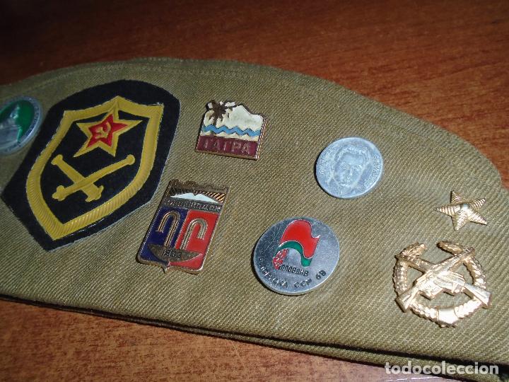 Militaria: GORRA RUSA CON INSIGNIAS - Foto 5