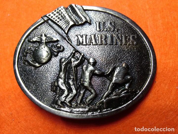 Militaria: Hebilla U.S MARINES - Foto 1