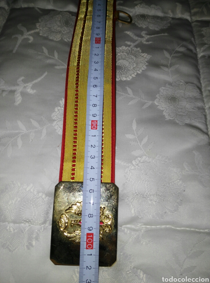 Militaria: CINTUR&Oacute;N DE GALA. EJ&Eacute;RCITO DE TIERRA ESPA&Ntilde;OL. - Foto 4
