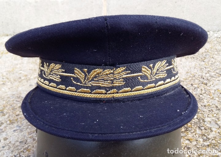 Militaria: Gorra de plato incompleta - Foto 1