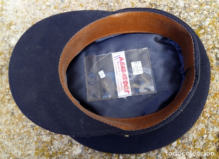 Militaria: Gorra de plato incompleta - Foto 3