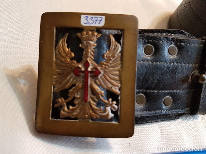 Militaria: ANTIGUO CINTURON DEL EJERCITO ESPA&Ntilde;OL - Foto 2