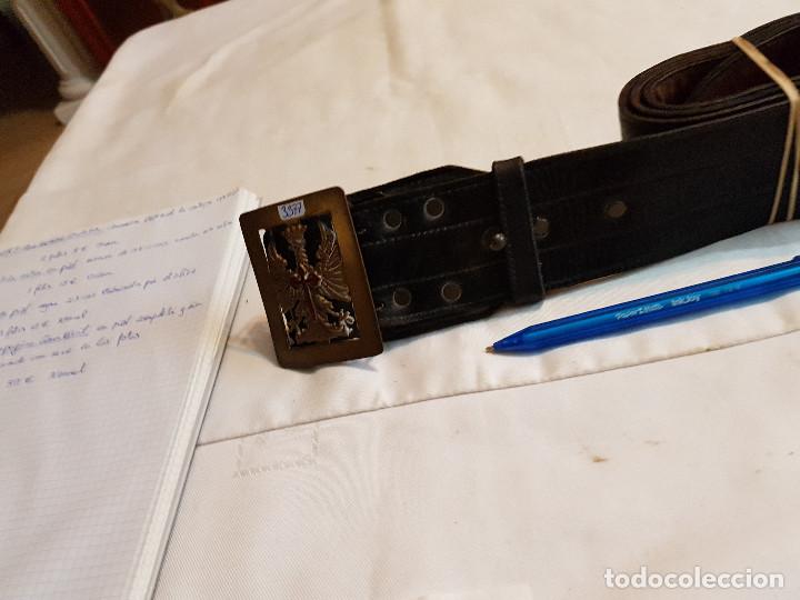 Militaria: ANTIGUO CINTURON DEL EJERCITO ESPA&Ntilde;OL - Foto 4