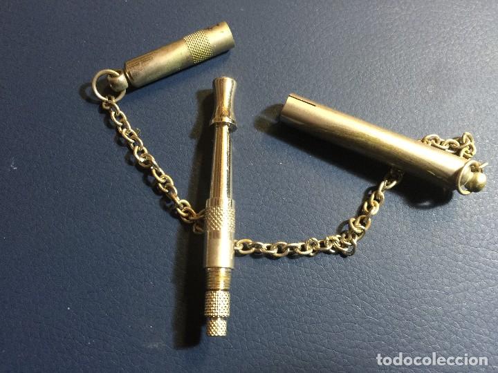 Militaria: SILBATO MILITAR ANTIGUO - Foto 1